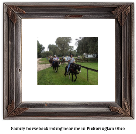 family horseback riding near me in Pickerington, Ohio